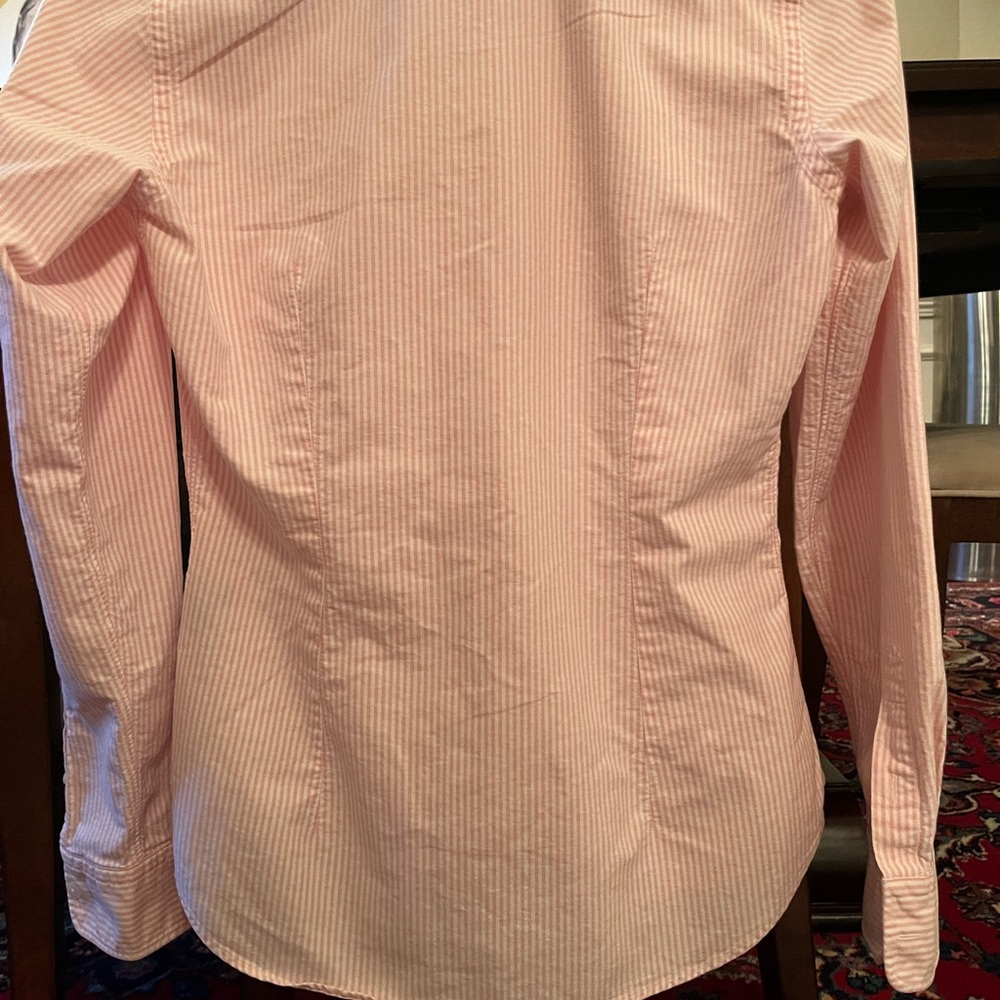 Ralph Lauren Pink Striped Women's Top - Picture 5 of 6